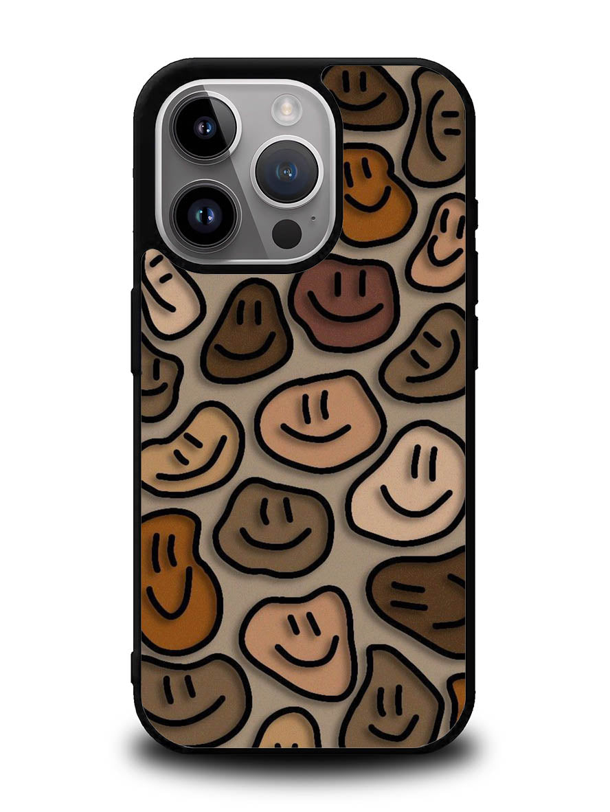 Brown Style Smile iPhone 15 Pro Max Case OV10669
