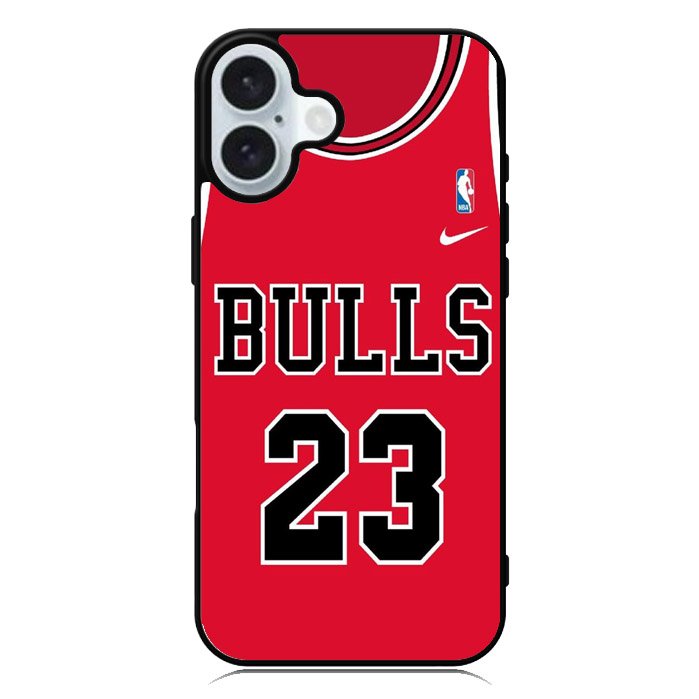 Chicago Bulls NBA Jersey iPhone 16 Case QC10682