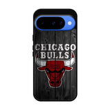 Chicago Bulls Wood Background Google Pixel 10 Case QC10688