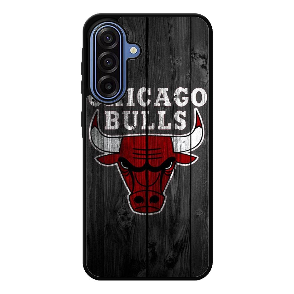 Chicago Bulls Wood Background Samsung Galaxy A17 Case QC10688