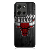 Chicago Bulls Wood Background Motorola Moto G 5G 2025 Case OV10688