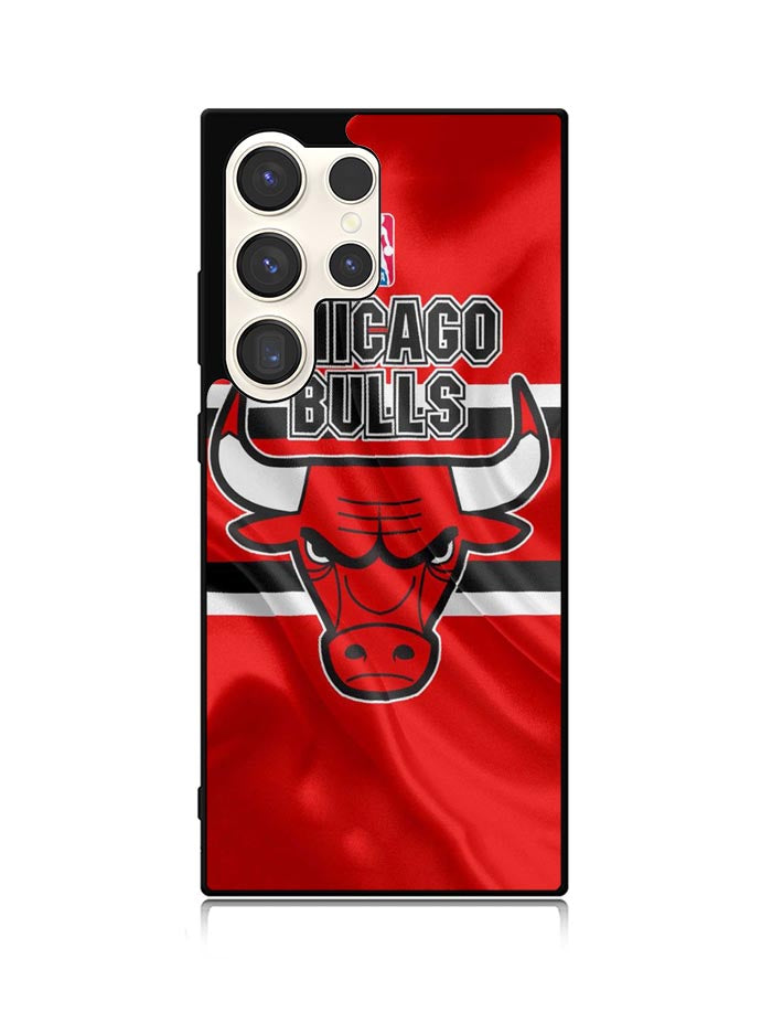 Chicago Bulls Flag Samsung Galaxy S23 Ultra 5G Case QC10679