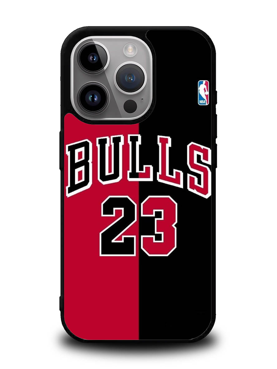Bulls 23 NBA iPhone 14 Pro Case QC10671