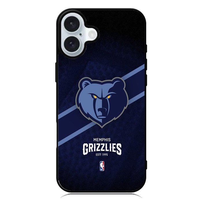 Memphis Grizzlies NBA iPhone 16 Case QC10487