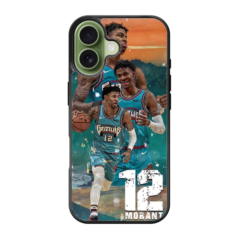 12 Morant Memphis Grizzlies iPhone 17 Case QC10625