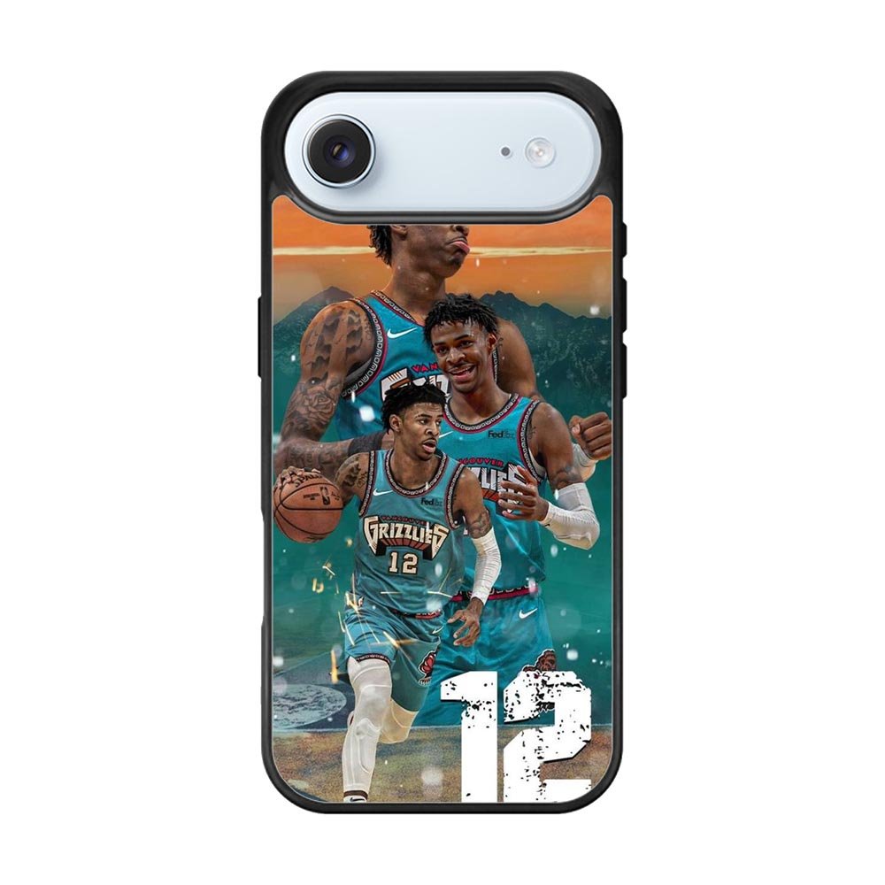 12 Morant Memphis Grizzlies iPhone Air Case QC10625