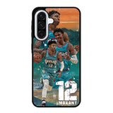 12 Morant Memphis Grizzlies Samsung Galaxy A36 5G Case OV10625