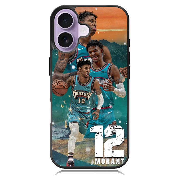 12 Morant Memphis Grizzlies iPhone 17 Case OV10625