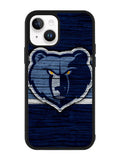 Memphis Grizzlies Wood Logo iPhone 15 Plus Case OV10492