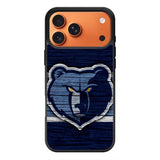 Memphis Grizzlies Wood Logo iPhone 17 Pro Max Case QC10492