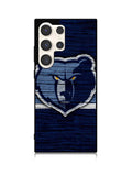 Memphis Grizzlies Wood Logo Samsung Galaxy S23 Ultra 5G Case QC10492