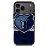 Memphis Grizzlies Wood Logo iPhone 17 Pro Case OV10492