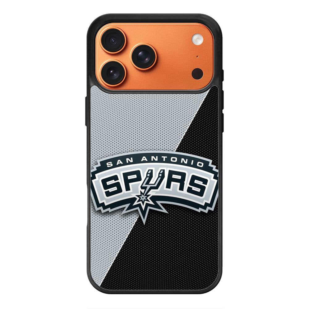 San Antonio Spurs NBA iPhone 17 Pro Case QC10415