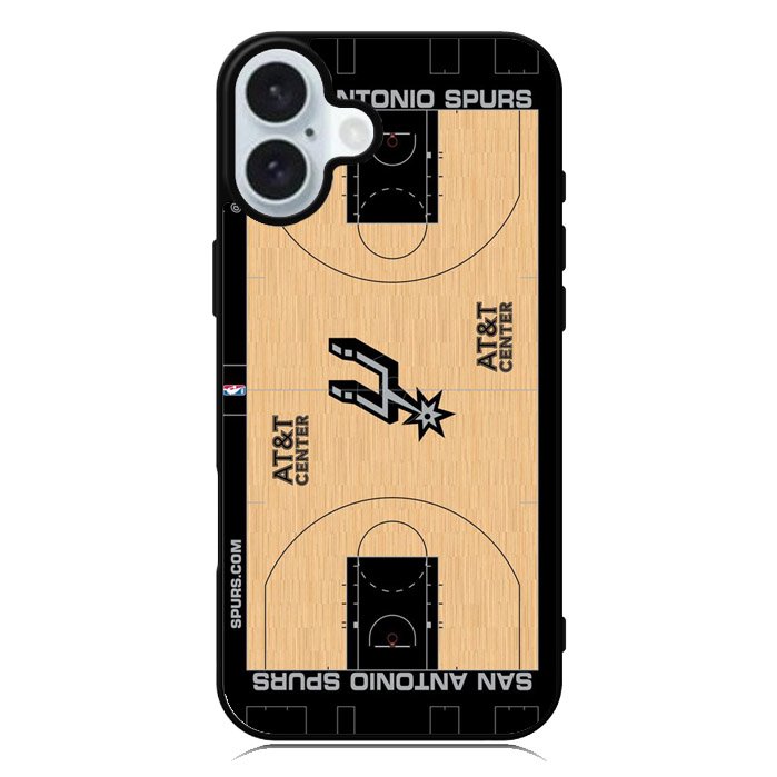 San Antonio Spurs Basketball iPhone 16 Case QC10412