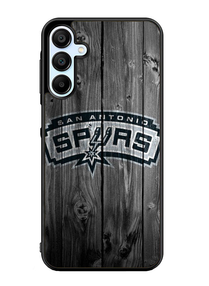 San Antonio Spurs Wood Logo Samsung Galaxy A35 5G Case OV10417