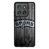 San Antonio Spurs Wood Logo Motorola Moto Edge 2025 Case QC10417