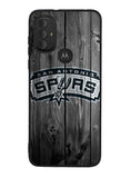 San Antonio Spurs Wood Logo Motorola Moto G Pure 2021 , Moto G Power 2022 Case OV10417
