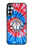 Washington Wizards Tie Dye Style Logo Samsung Galaxy A35 5G Case OV10468