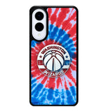 Washington Wizards Tie Dye Style Logo Samsung Galaxy S25 Edge 5G Case OV10468