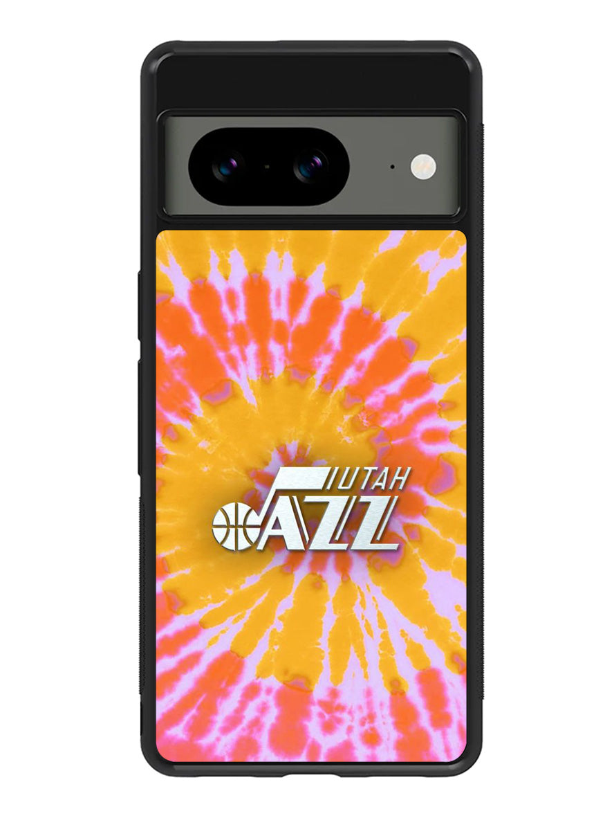 Uta Jazz Tie Dye Style Logo Google Pixel 8A Case QC10464