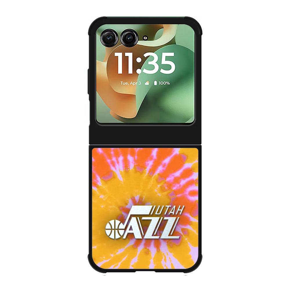 Uta Jazz Tie Dye Style Logo Motorola Moto RAZR 2025 Case OV10464