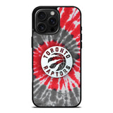 Toronto Raptors Tie Dye Style Logo iPhone 16 Pro Max Case OV10459