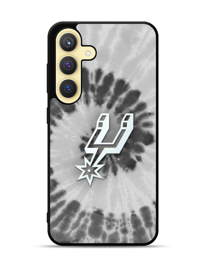 San Antonio Spurs Tie Dye Style Logo Samsung Galaxy S23 5G Case QC10416