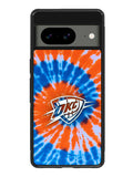 Oklahoma City Thunder Tie Dye Style Logo Google Pixel 8A Case QC10520