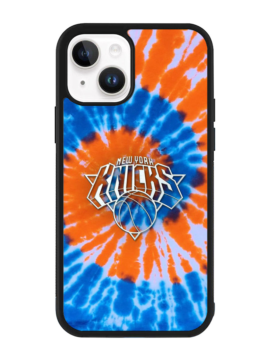 New York Knicks Tie Dye Style Logo iPhone 15 Case OV10513