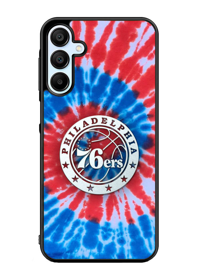 Philadelphia 76ers Tie Dye Style Logo Samsung Galaxy A15 5G Case OV10542