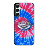 New Orleans Pelicans Tie Dye Style Logo Samsung Galaxy A16 Case OV10512