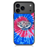 New Orleans Pelicans Tie Dye Style Logo Samsung Galaxy S26 Ultra Case OV10512