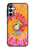 Miami Heat Tie Dye Style Logo Samsung Galaxy A15 5G Case OV10493
