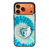 Memphis Grizzlies Tie Dye Style Logo iPhone 17 Pro Case QC10491