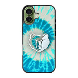Memphis Grizzlies Tie Dye Style Logo iPhone 17 Case QC10491