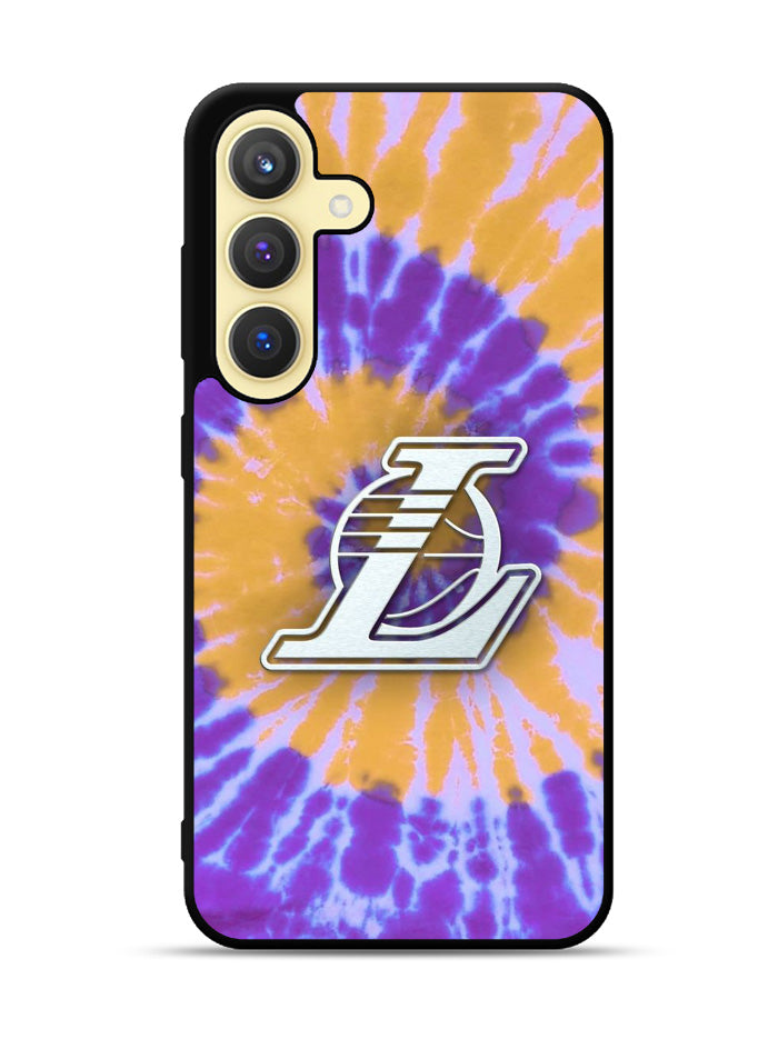 Los Angeles Lakers Tie Dye Style Logo Samsung Galaxy S23 5G Case QC10624