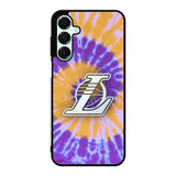 Los Angeles Lakers Tie Dye Style Logo Samsung Galaxy A16 Case OV10624
