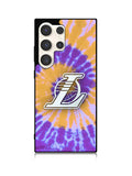 Los Angeles Lakers Tie Dye Style Logo Samsung Galaxy S24 Ultra 5G Case OV10624