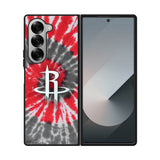 Houston Rockets Tie Dye Style Logo Samsung Galaxy Z Fold 7 5G Case OV10593