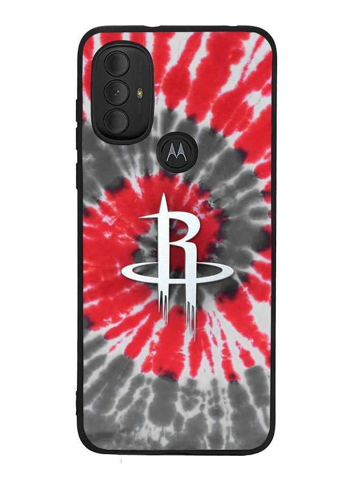 Houston Rockets Tie Dye Style Logo Motorola Moto G Pure 2021 , Moto G Power 2022 Case OV10593