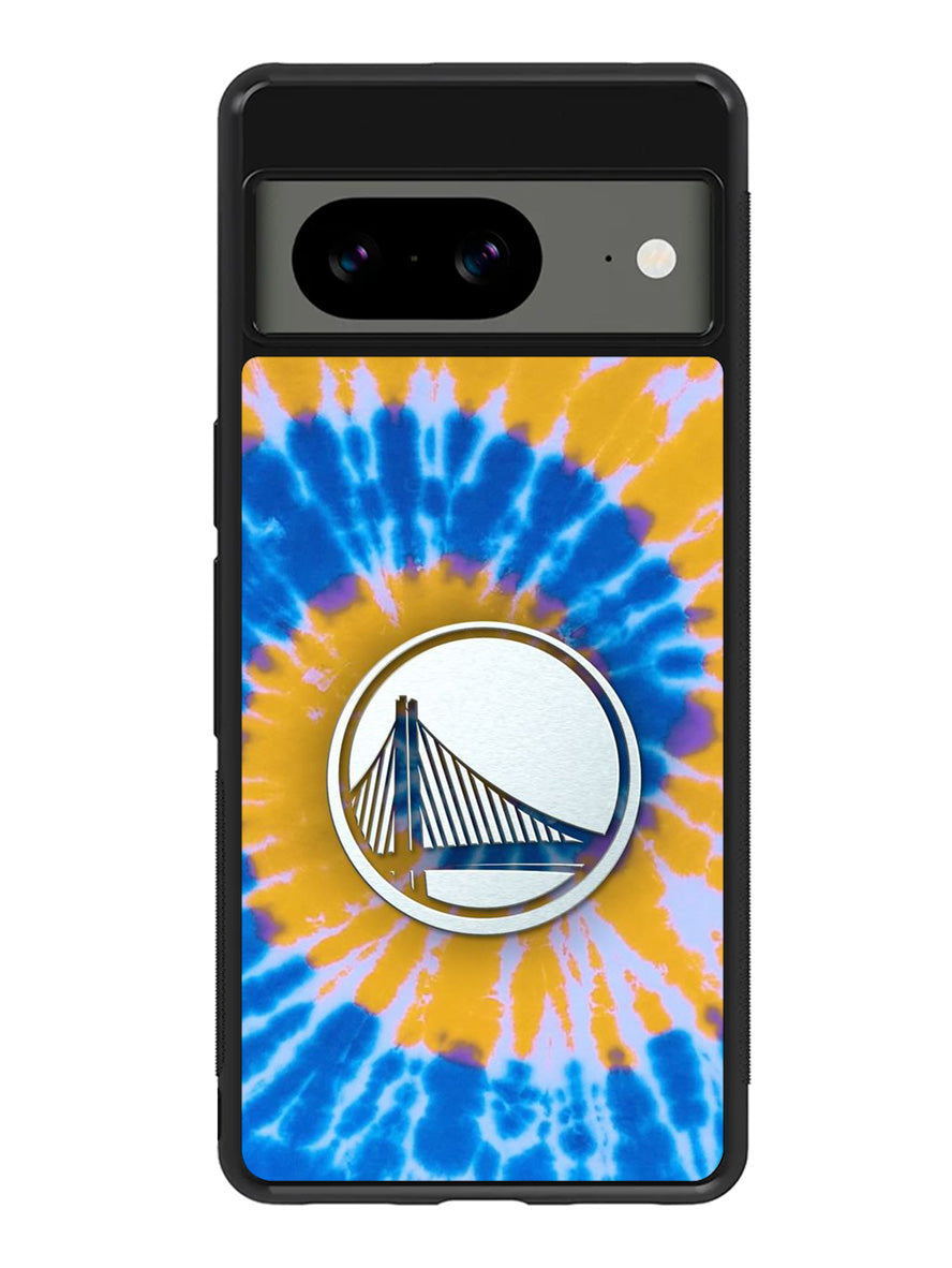 Golden State Warriors Tie Dye Style Logo Google Pixel 8A Case QC10584