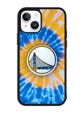 Golden State Warriors Tie Dye Style Logo iPhone 15 Plus Case OV10584