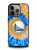 Golden State Warriors Tie Dye Style Logo iPhone 15 Pro Max Case OV10584