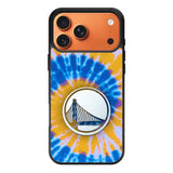 Golden State Warriors Tie Dye Style Logo iPhone 17 Pro Case QC10584