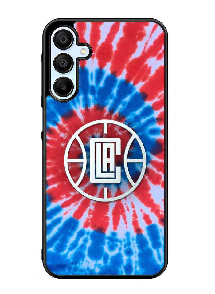 Los Angeles Clippers Tie Dye Style Logo Samsung Galaxy A15 5G Case OV10623