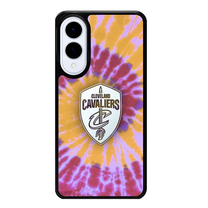 Cleveland Cavaliers Tie Dye Style Logo Samsung Galaxy S25 Edge 5G Case OV10699