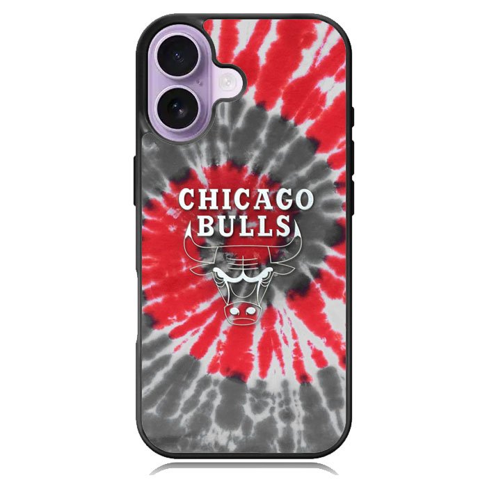 Chicago Bulls Tie Dye Style Logo iPhone 17 Case OV10687