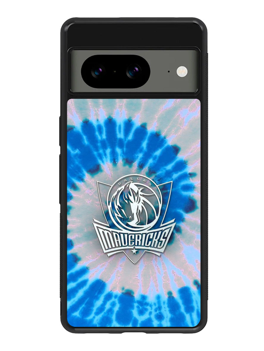 Dallas Mavericks Tie Dye Style Logo Google Pixel 8A Case QC10703
