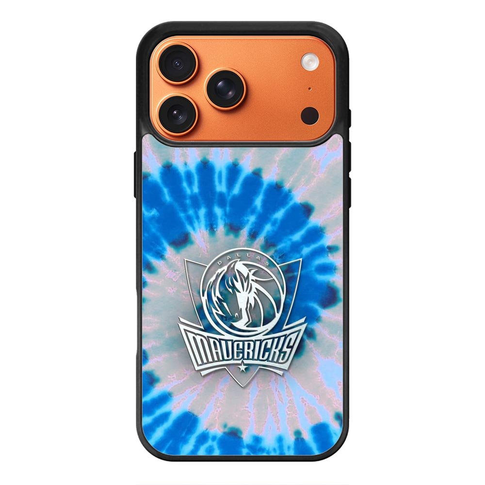 Dallas Mavericks Tie Dye Style Logo iPhone 17 Pro Max Case QC10703