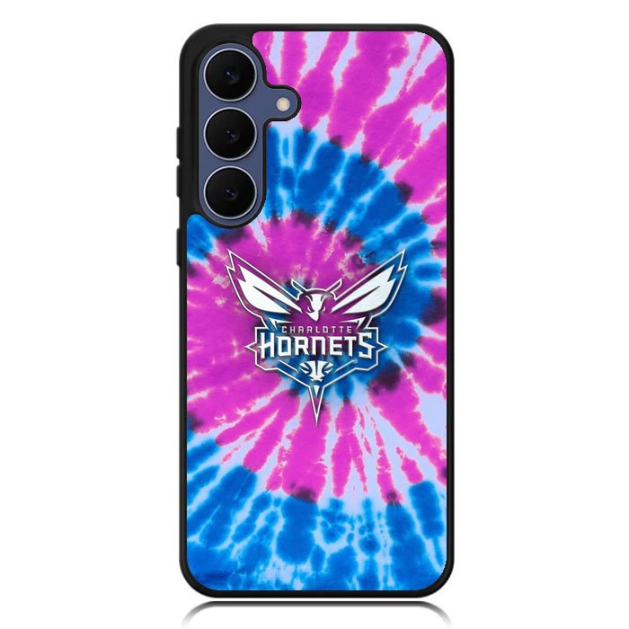 Charlotte Hornets Tie Dye Style Logo Samsung Galaxy S25 FE Case OV10678